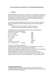 Rapport Selectie aan de poort - Tilburg University, The Netherlands