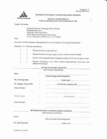 PENGENDALIAN SURAT RASMI KERAJAAN - UiTM
