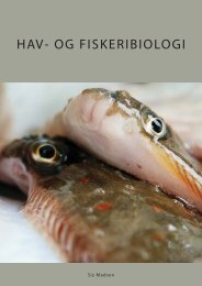 HAV- OG FISKERIBIOLOGI - Fiskepleje