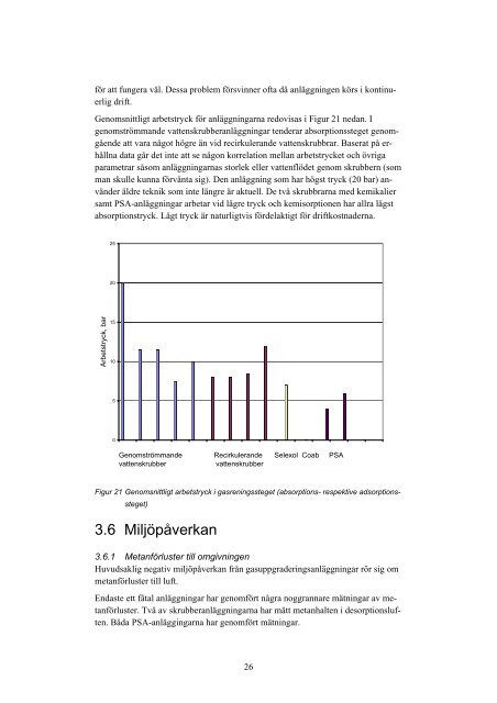 Teknisk utvärdering gasuppgraderingsanläggningar - Avfall Sverige