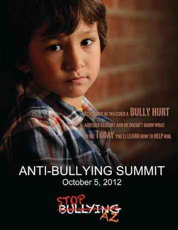 View the Summit Introduction... - Stop Bullying AZ