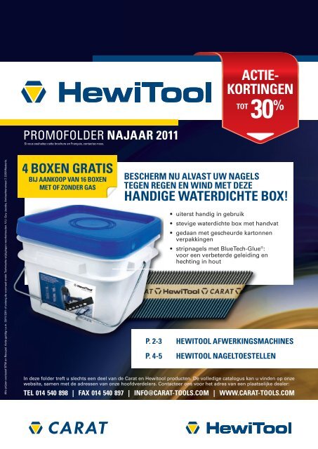 ACTIE- KORTINGEN TOT 30% ACTIE- KORTINGEN - Carat