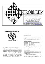 Jaargang 64, Nr. 7 Maart 2010 - Schaakvereniging Het Probleem