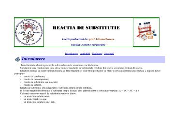 REACTIA DE SUBSTITUTIE - VccSSe