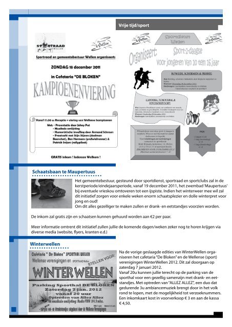 December 2011 - Gemeente Wellen