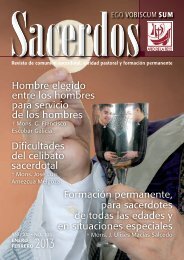 Revista de comunión sacerdotal, caridad pastoral y formación ...