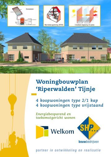 Woningbouwplan 'Riperwalden' Tijnje - SHP Bouwbedrijven