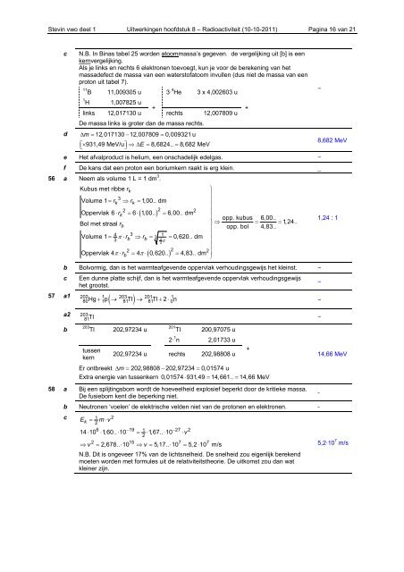 Radioactiviteit - Stevin.info