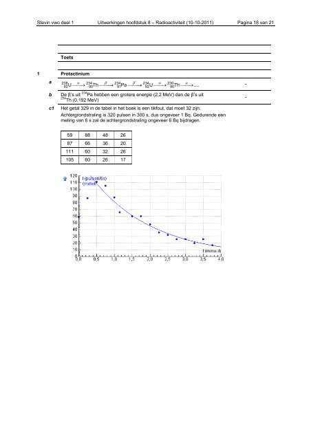 Radioactiviteit - Stevin.info