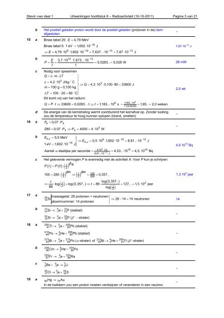 Radioactiviteit - Stevin.info