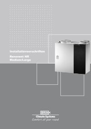 Handleiding Brink HR Medium - Airlife