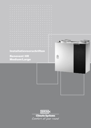 Handleiding Brink HR Medium - Airlife