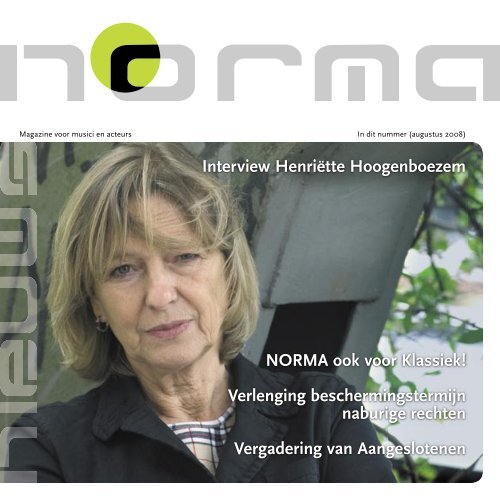 Interview Henriëtte Hoogenboezem NORMA ook voor Klassiek ...