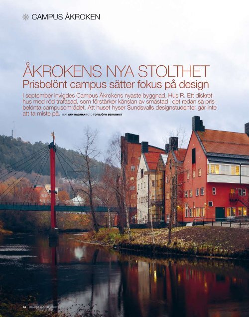 Campus Åkrokens nyaste hus har fokus på ... - Akademiska Hus