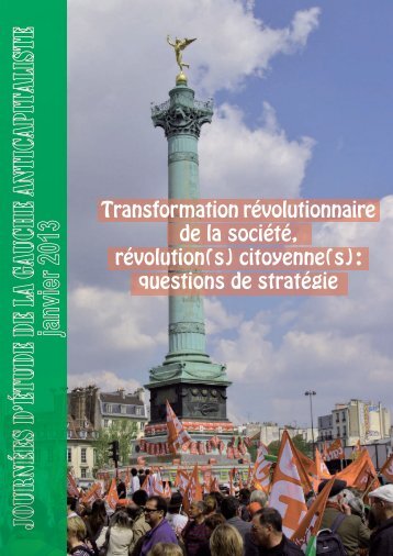 questions de stratégie - Gauche Anticapitaliste