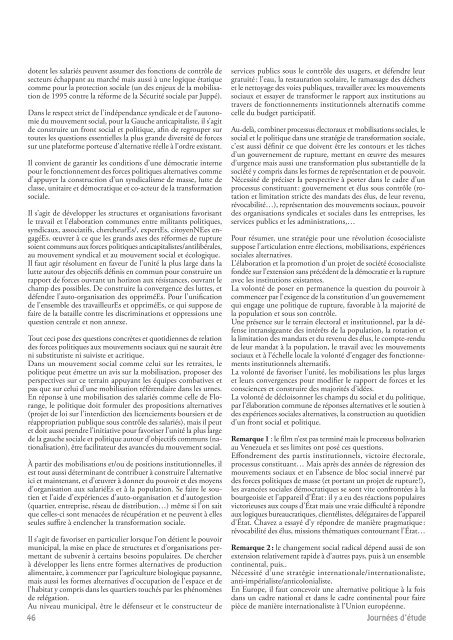 questions de stratégie - Gauche Anticapitaliste