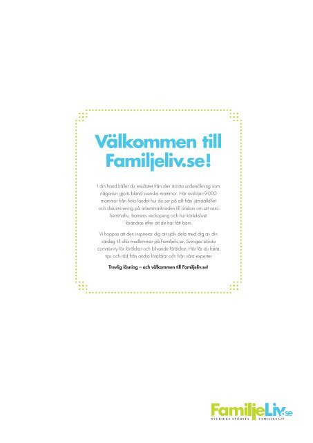 Sverigemamman 2011 pdf - Familjeliv