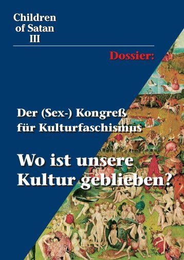 Wo ist unsere Kultur geblieben?