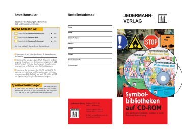 Symbol- bibliotheken auf CD-ROM - Jedermann-Verlag Heidelberg