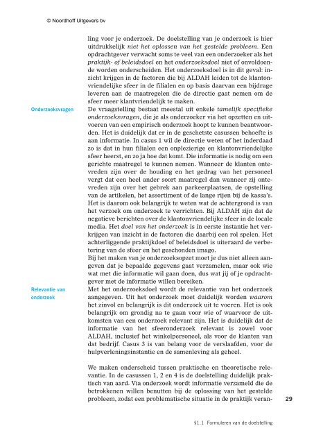 hoofdstuk 1 - Basisboek Kwalitatief Onderzoek - Noordhoff Uitgevers