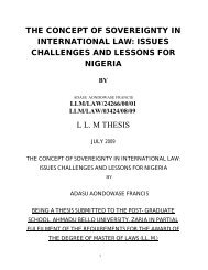 THE CONCEPT OF SOVEREIGNTY IN INTERNATIONAL LAW ...