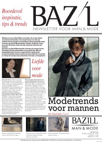 voor mannen - Bazill Mannenmode