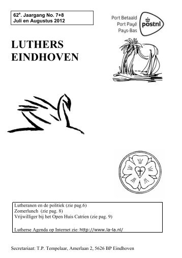 LUTHERS EINDHOVEN - Lutherse Gemeente Eindhoven