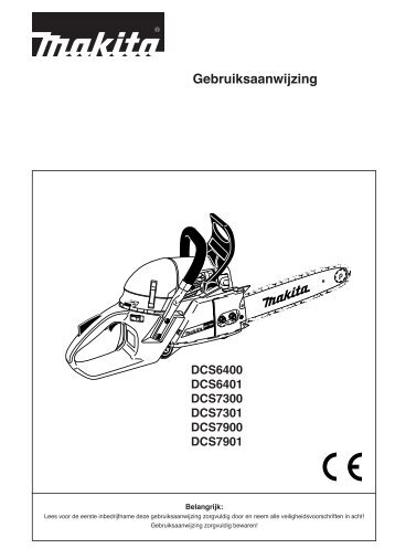 Gebruiksaanwijzing - Makita