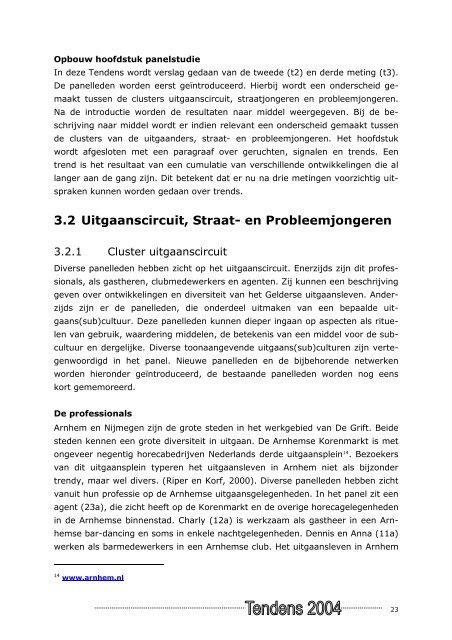 Volledig rapport Tendens - IrisZorg