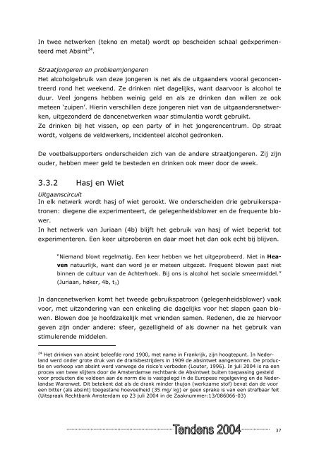 Volledig rapport Tendens - IrisZorg