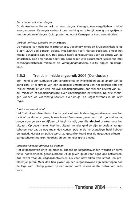 Volledig rapport Tendens - IrisZorg