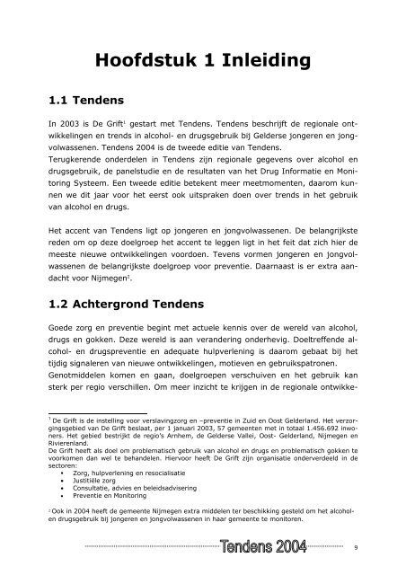 Volledig rapport Tendens - IrisZorg