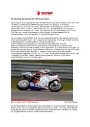 Herfstachtige Ducati Club Race TT-Circuit Assen. Van ... - SADS