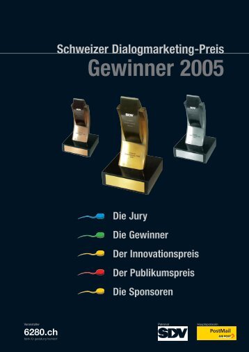 Gewinnerbroschüre 2005 - DM-AWARD