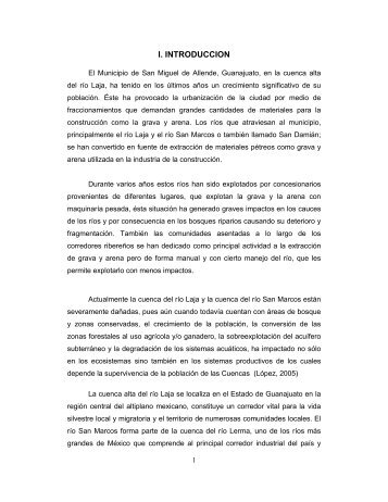 I. INTRODUCCION - Universidad Autónoma de Querétaro