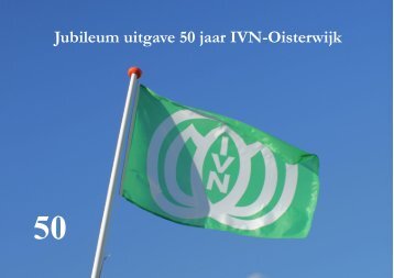 Jubileum uitgave 50 jaar IVN-Oisterwijk