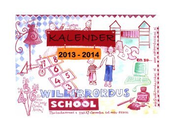 Voor de SCHOOLKALENDER 2013-2014 klik hier. - RKBS Sint ...