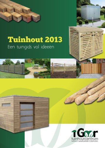 Tuinhout 2013 - Tuinhoutcentrum