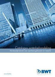 Catalogus waterbehandeling - BWT