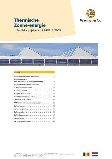 Thermische Zonne-energie - Renergie