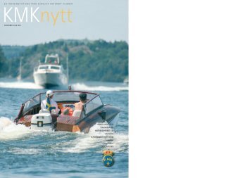 en föreningstidning från kungliga motorbåt klubben december ... - KMK