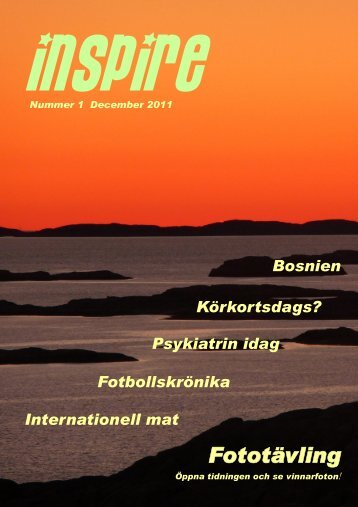 Tidningen Inspire #1 - SPIRA i Mölndal