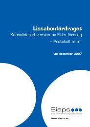 Protokoll om Danmark (1992) - Lissabonfördraget