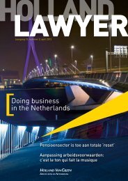 Doing business in the Netherlands - Holland Van Gijzen