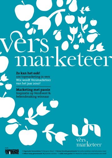 Versmarketeer Magazine 2010 - sense marketing & more