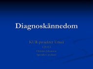 Diagnoskännedom