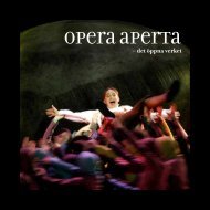 Opera Aperta - Åsa Mälhammar - Malmö Opera