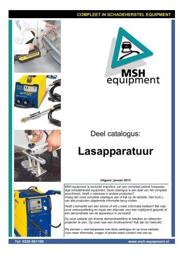 Lasapparatuur - MSH-Equipment