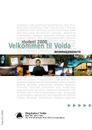 Opptaksavis 2000 - Høgskulen i Volda