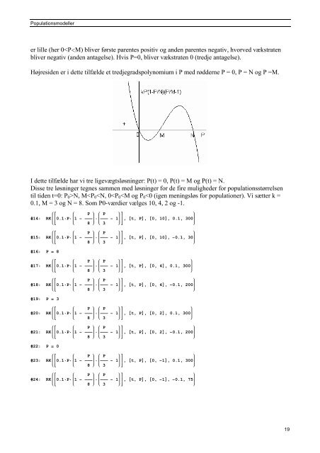 Differentialligninger - Matematik og naturfag i verdensklasse